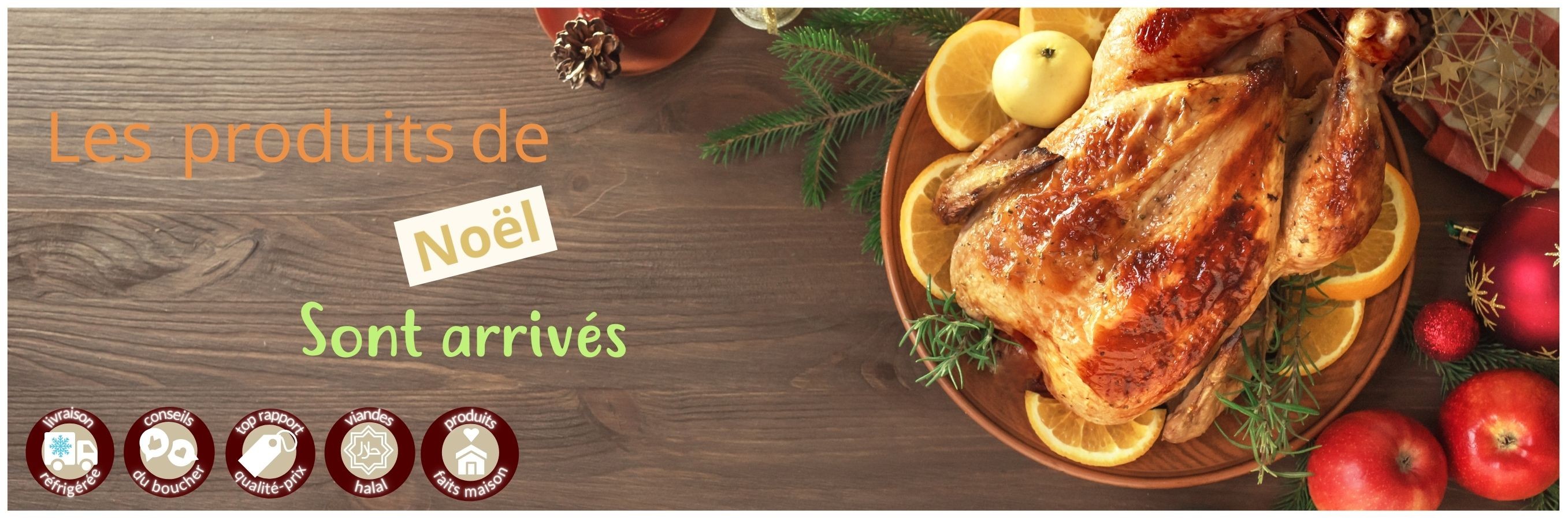 profitez des produits de Noël 